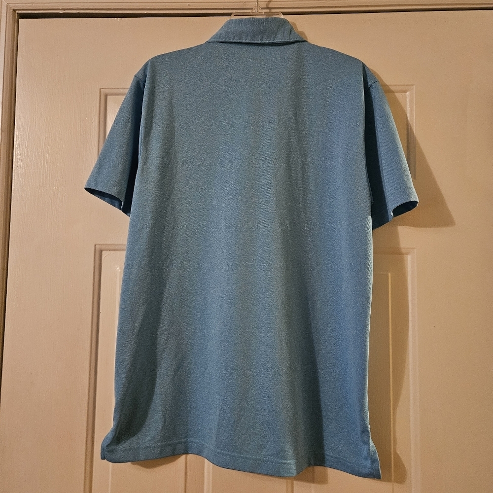 Doc & Amelia Blue Size Medium 2 Button Polo Shirt - image 4